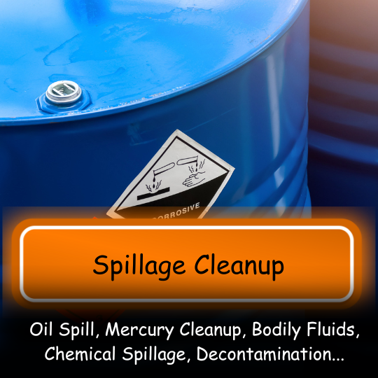 Spillage Cleanup